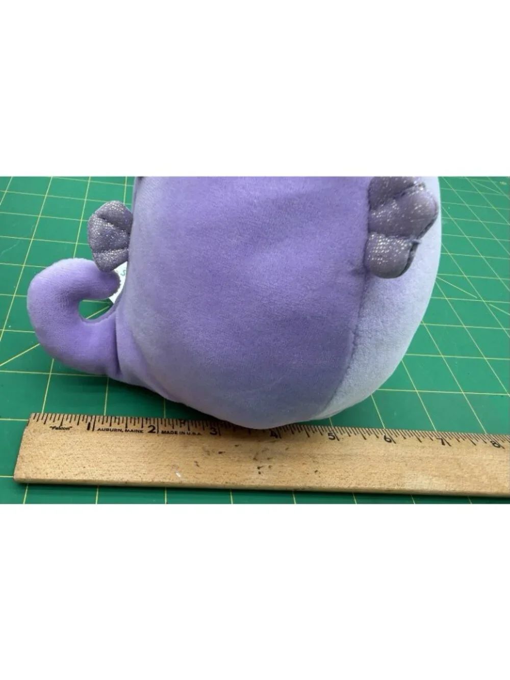 2023 Squishmallow Eartha Seahorse Lavender Squishdate NWT 5”